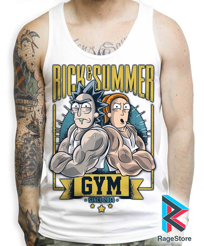 Camiseta Rick And Summer Gym