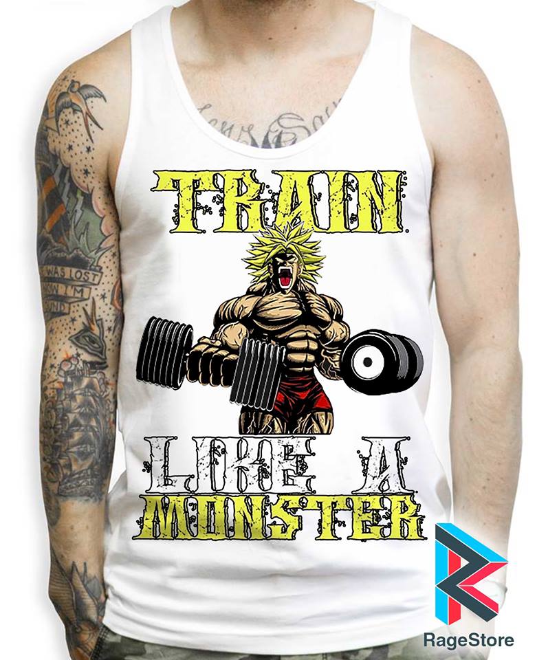 Camiseta Train Like A Monster