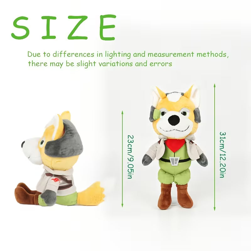 Peluche de Fox (31 cm) - Star Fox