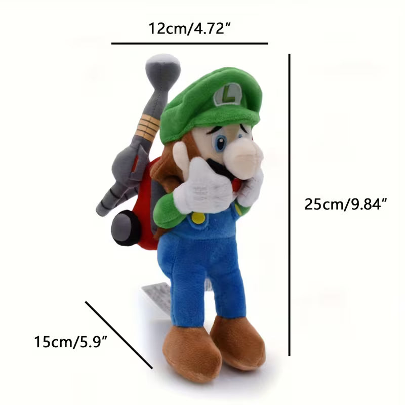 Peluche de Luigi versión Luigi´s Mansion (25 cm)