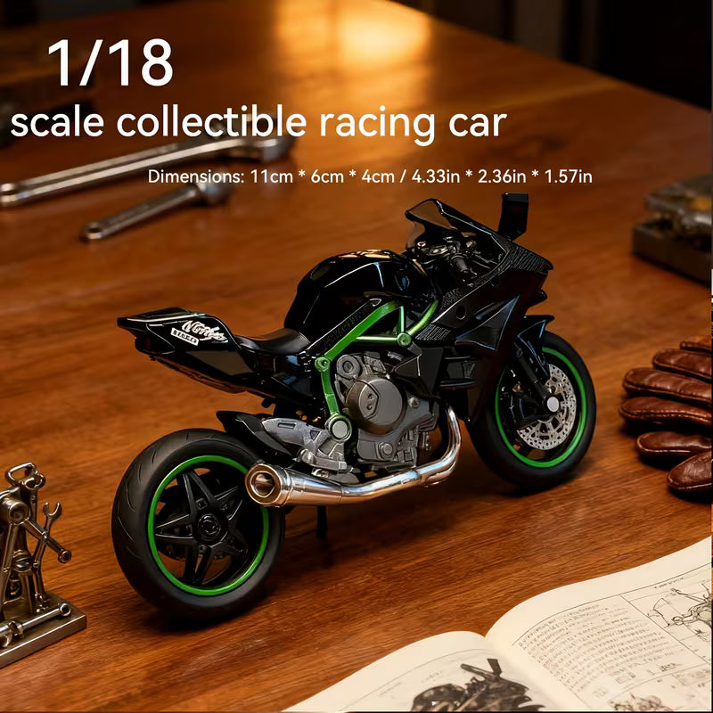 Moto Kawasaki Ninja H2R (Escala 1/18)