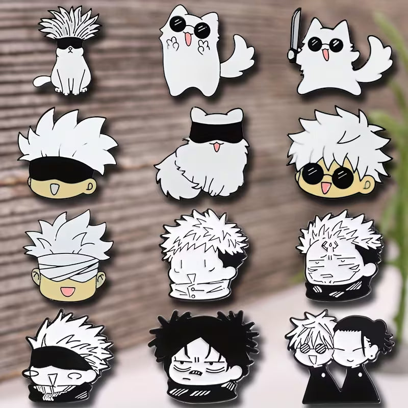 1x Pin Broche de Jujutsu Kaisen (Elige tu personaje)