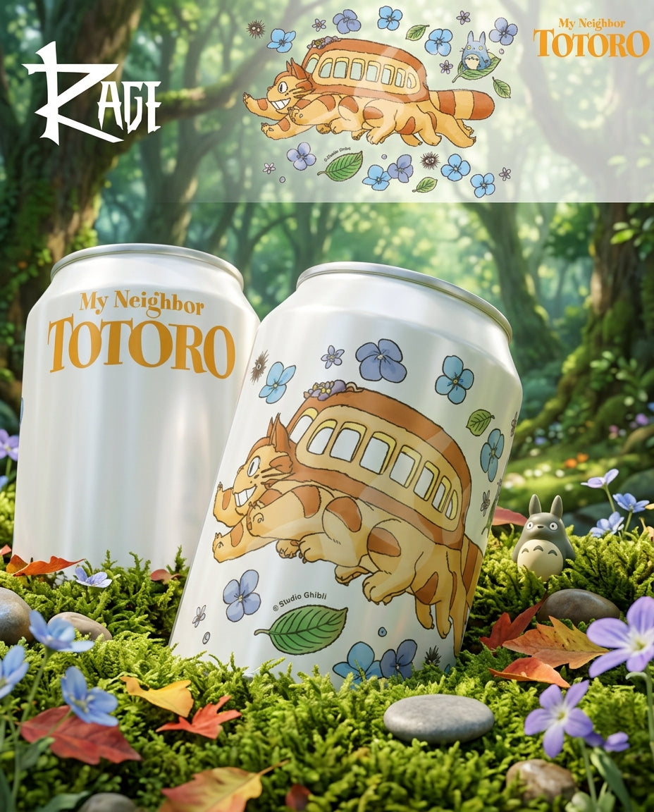 Pachón tipo lata Gatobus - Mi Vecino Totoro