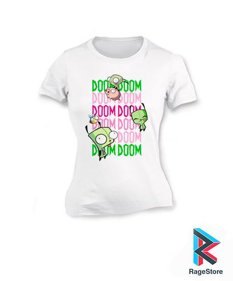 Blusa Doom - Invasor Zim