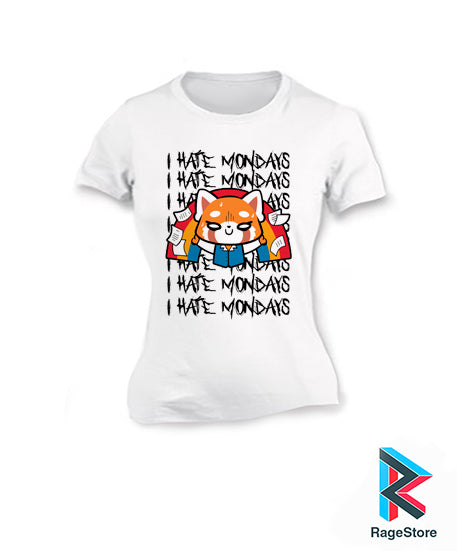 Blusa I Hate Mondays - Aggretsuko