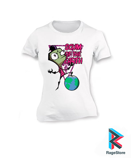 Blusa Scum Of The Earth - Invasor Zim