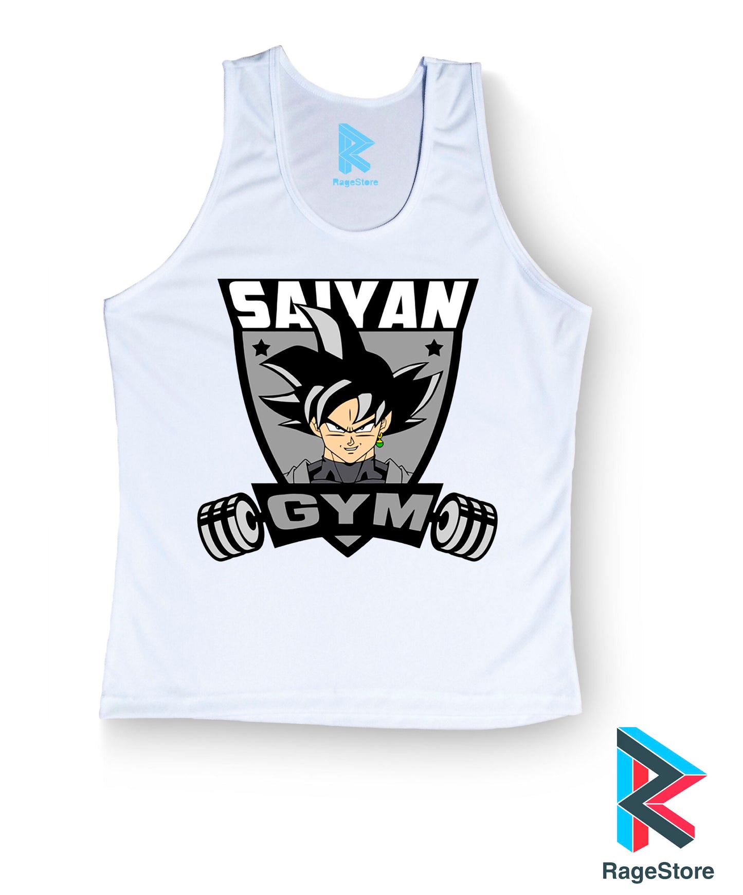 Camiseta Saiyan Gym Black