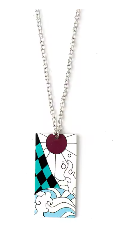 Collar Respiración de Agua de acrílico - Kimetsu No Yaiba