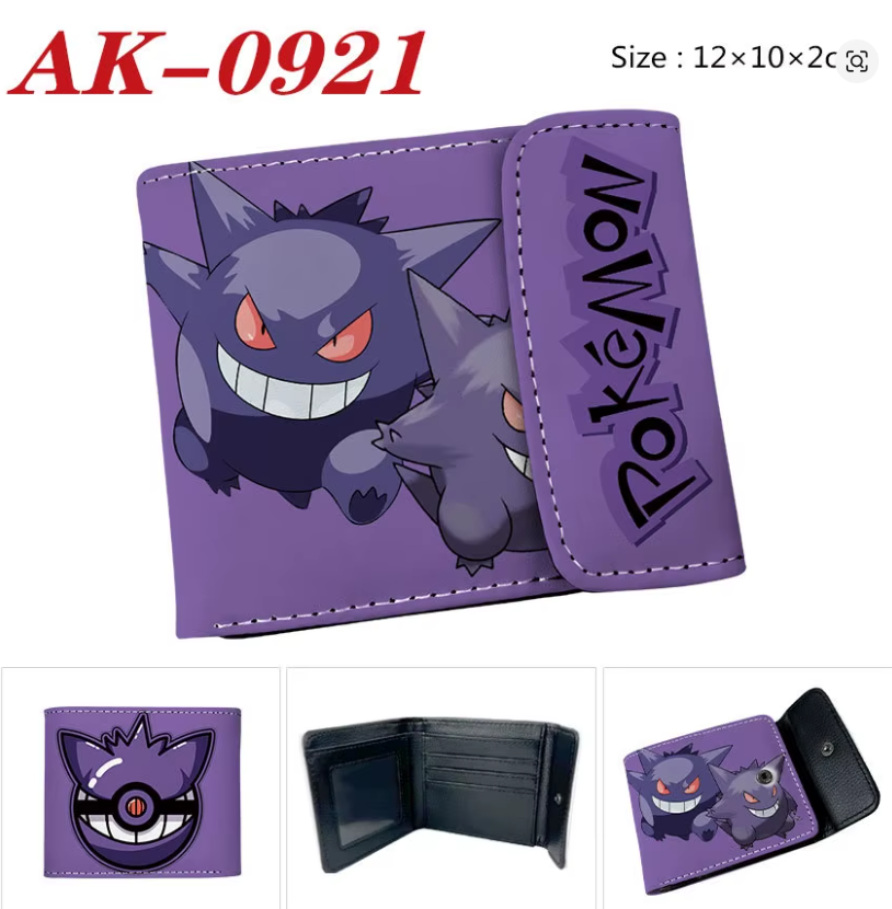 Billetera Gengar - Pokemon