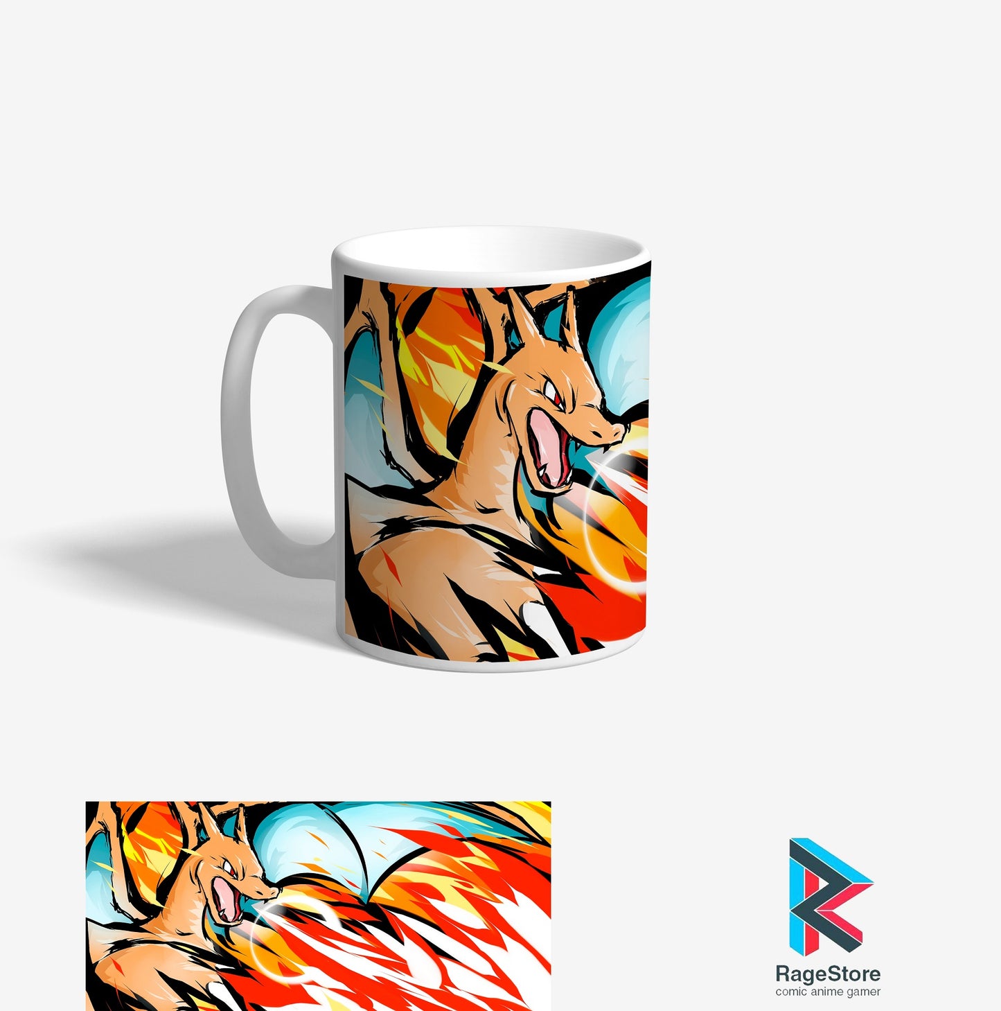 Taza Charizard Furia