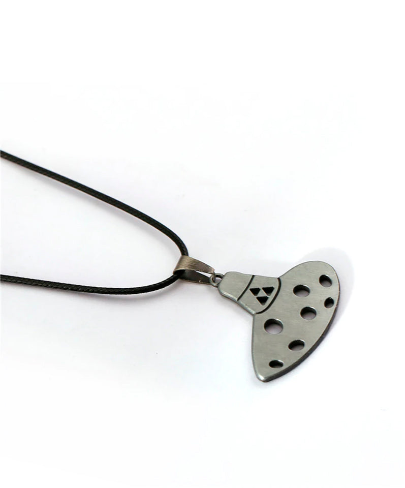 Collar Silver Ocarina - The Legend Of Zelda