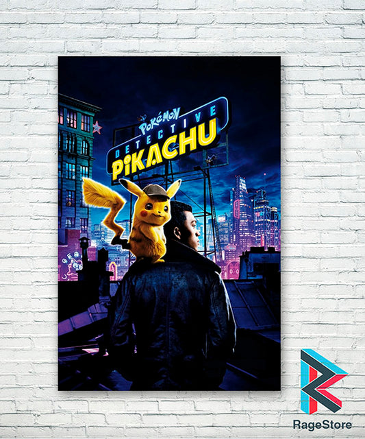 Póster Detective Pikachu (Papel Foto ó Metálico)