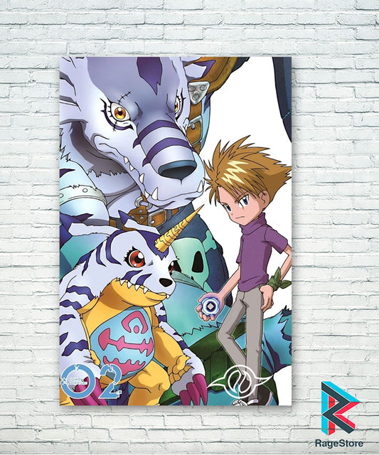 Póster Emblema Amistad - Digimon