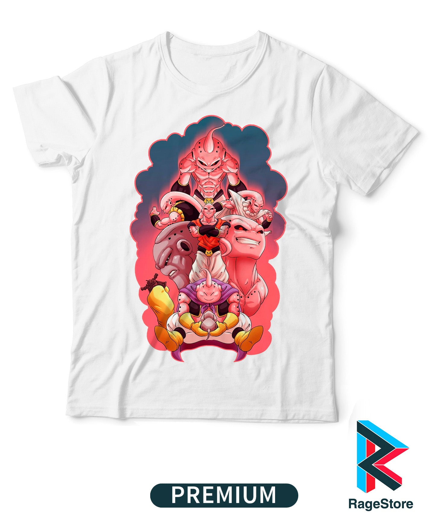 Majin Boo Fases- DBZ (Playera o Blusa)