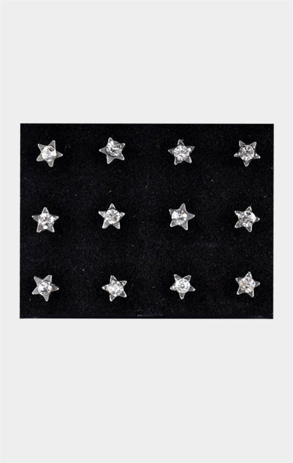 1x Piercing Nariz Estrellas