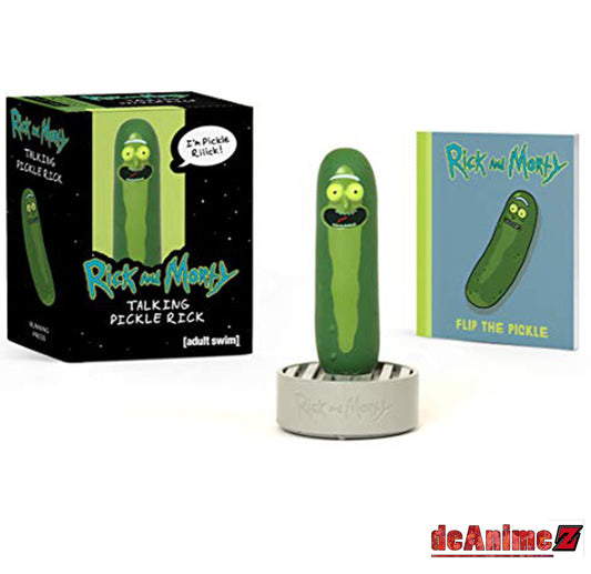 Pepinillo Rick Habla - Rick y Morty - Pickle Rick parlanchín -Bajo Pedido