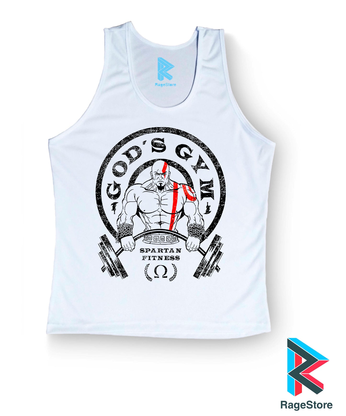 Camiseta God's Gym - Kratos