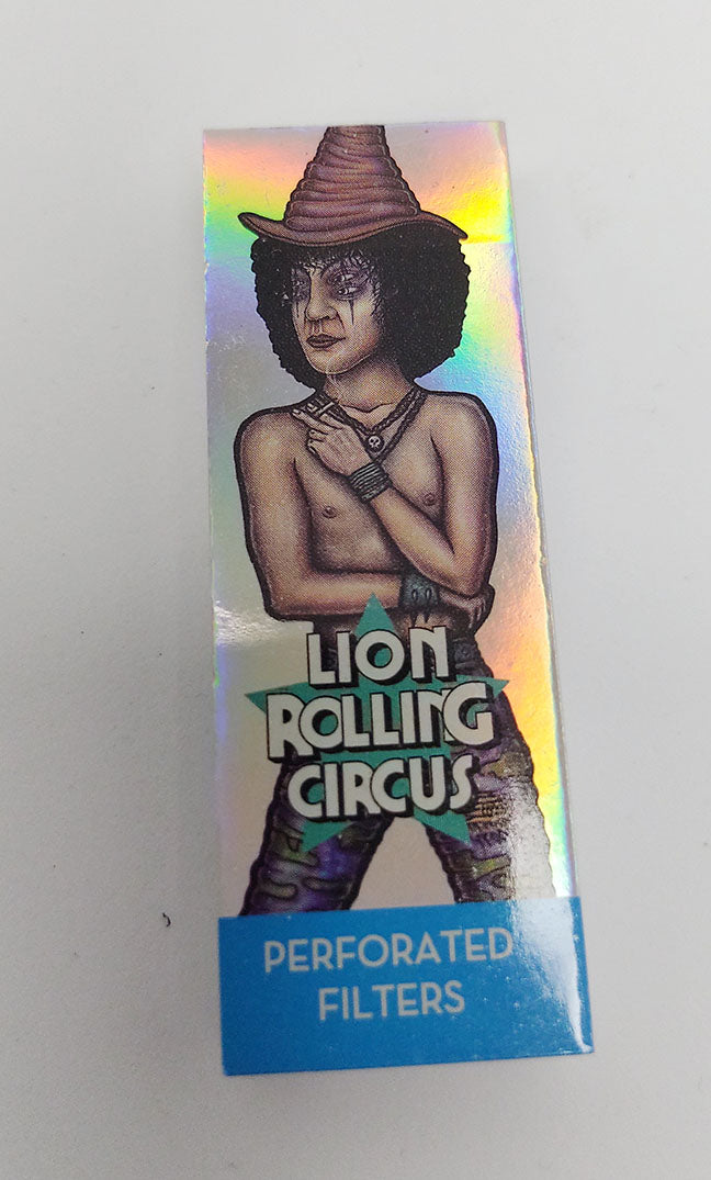 Filtros Lion Rolling Circus - Holográfico (x50 filtros)