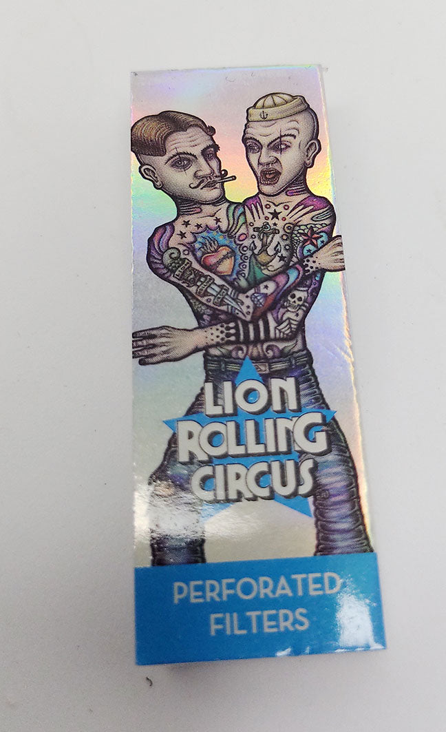 Filtros Lion Rolling Circus - Holográfico (x50 filtros)