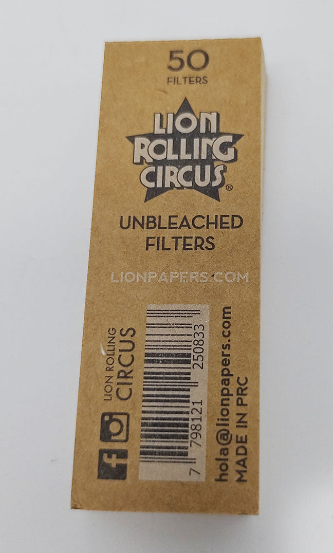 Filtros Lion Rolling Circus (x50 filtros)