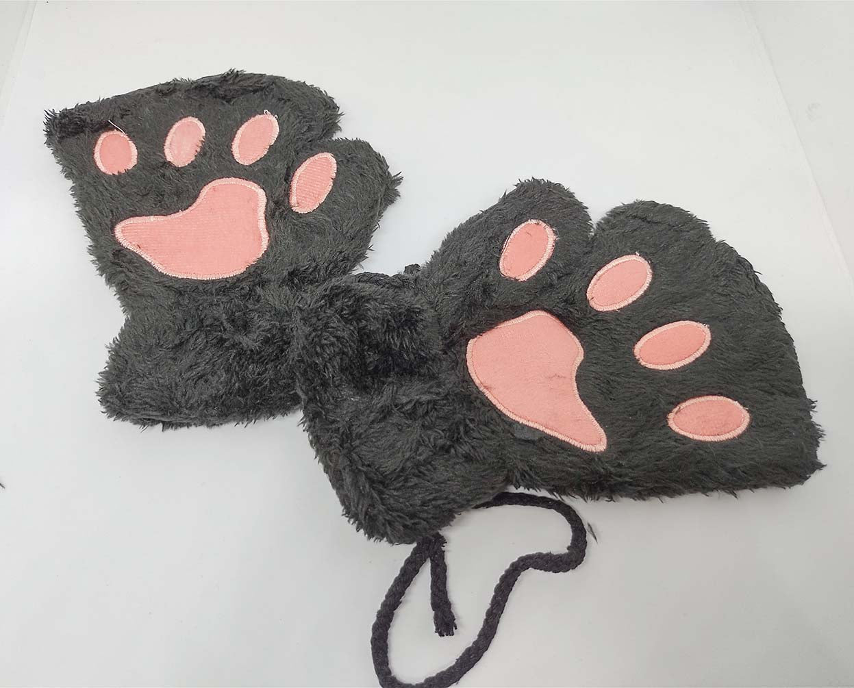 Guantes de gato sin dedos