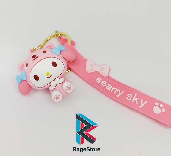 1x Llavero My Melody - Cinnamoroll - Hello Kitty