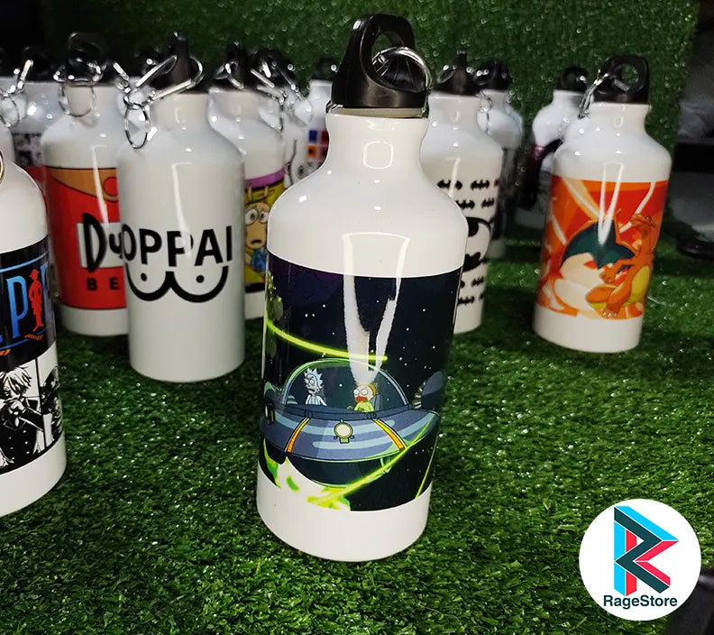 Pachón deportivo 500mL y 750mL con diseño anime, gaming, geek