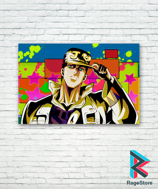 Póster Jotaro Kujo - Jojo's (Papel Foto ó Metálico)