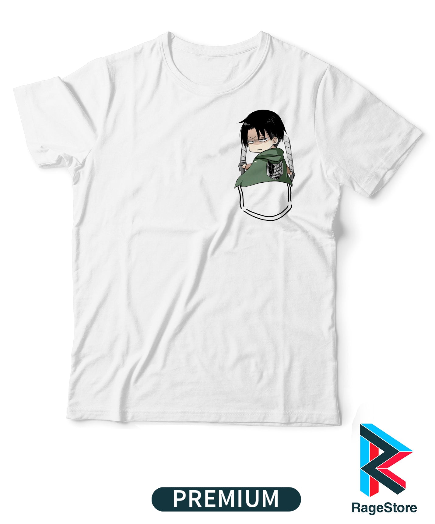 Levi Pocket - SNK (Playera o Blusa)