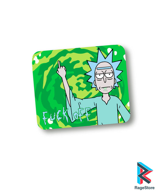 Mousepad Fuck Off - Rick and Morty