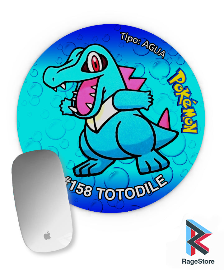 Mousepad Tazo Totodile - Pokemon