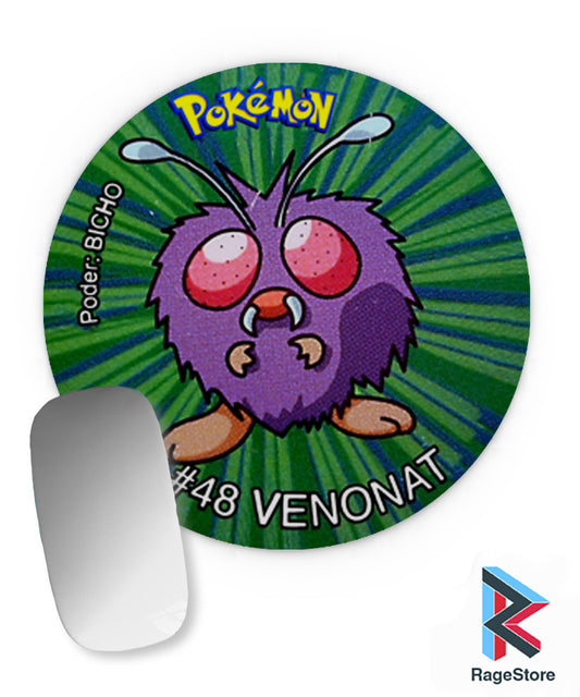 Mousepad Tazo Venonat - Pokemon