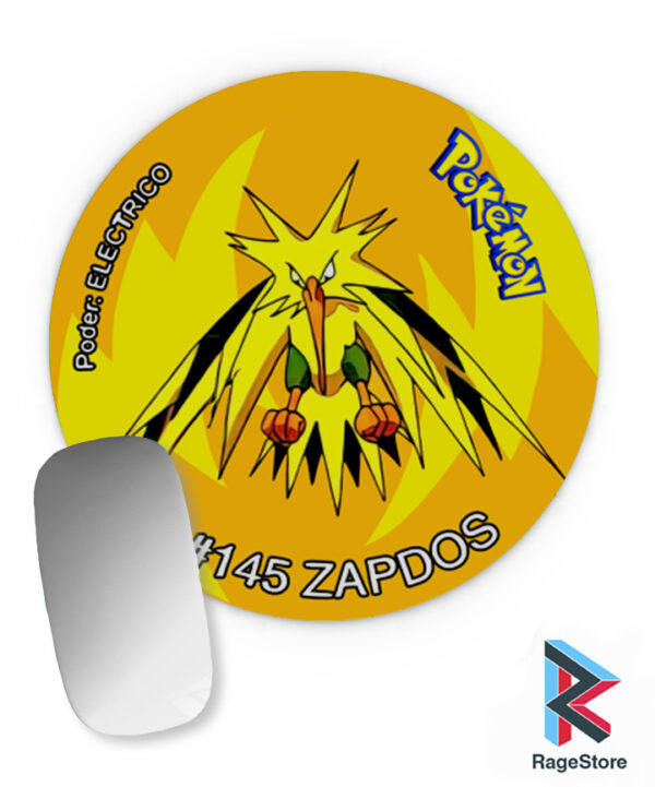 Mousepad Tazo Zapdos - Pokemon v2