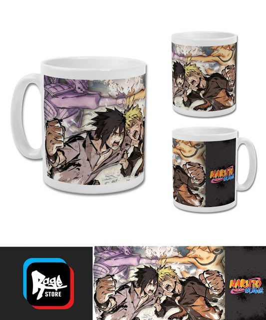 Taza Naruto vs Sasuke