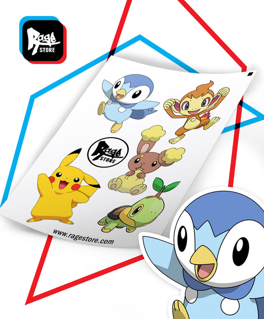 Stickers Pokemon Sinnoh