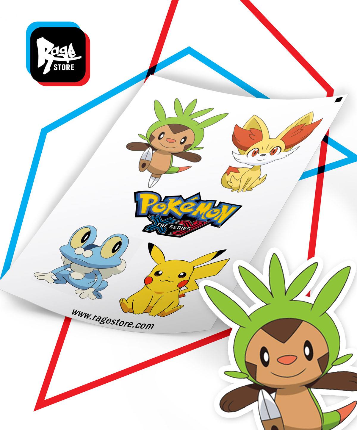 Stickers Pokemon Kalos