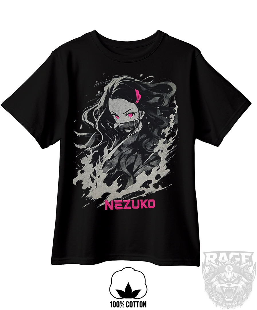 Nezuko Kamado 25 100% algodón - Demon Slayer