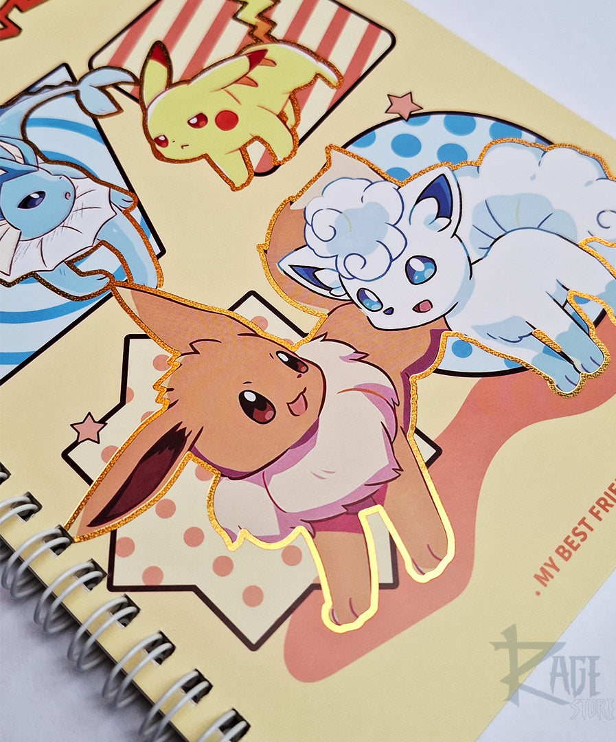 Cuaderno Pokemon Amarillo A5