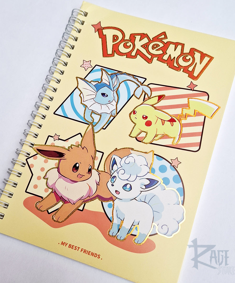 Cuaderno Pokemon Amarillo A5