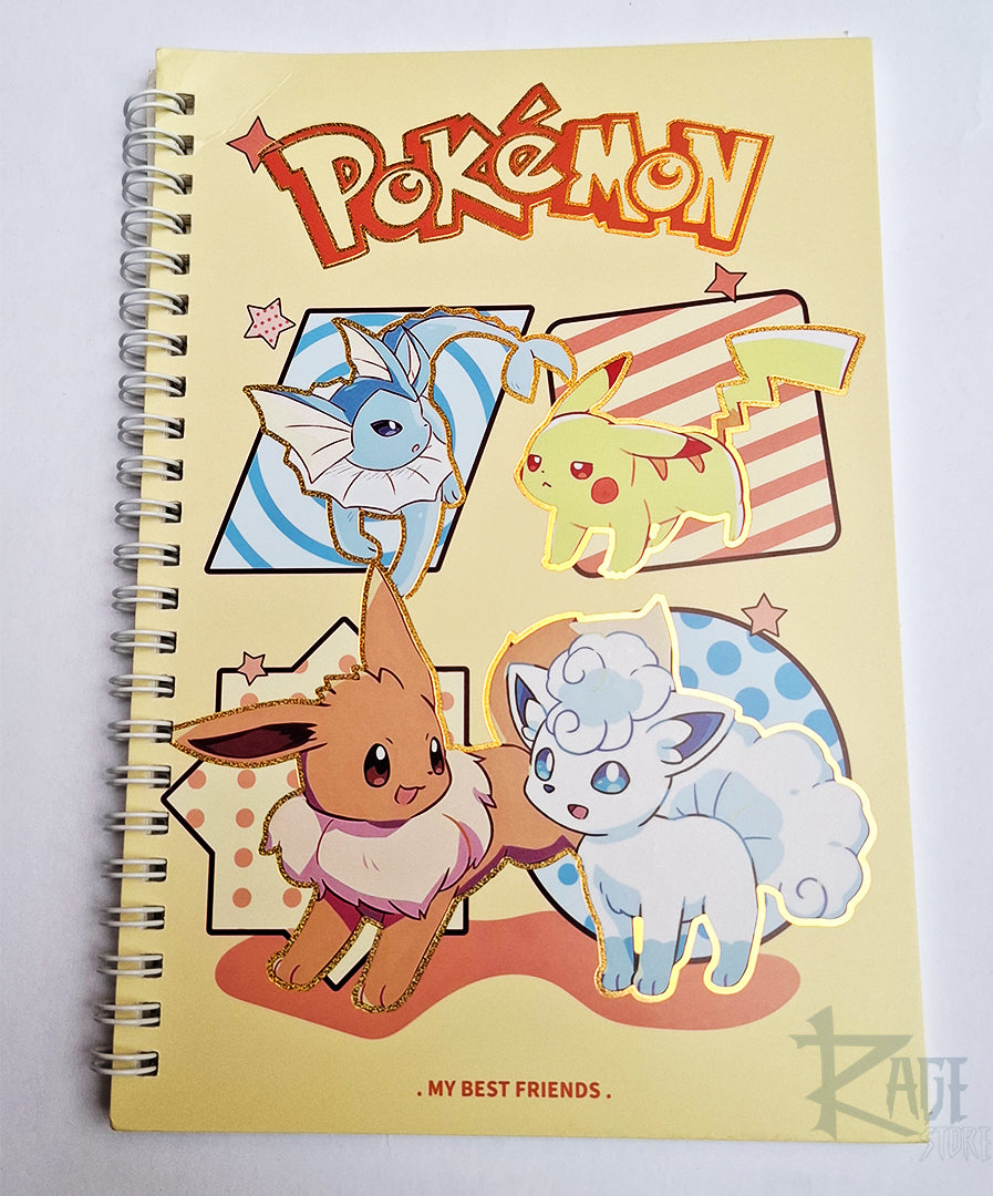 Cuaderno Pokemon Amarillo A5