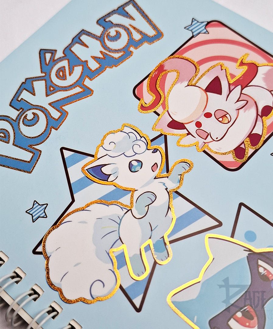 Cuaderno Pokemon Azul A5