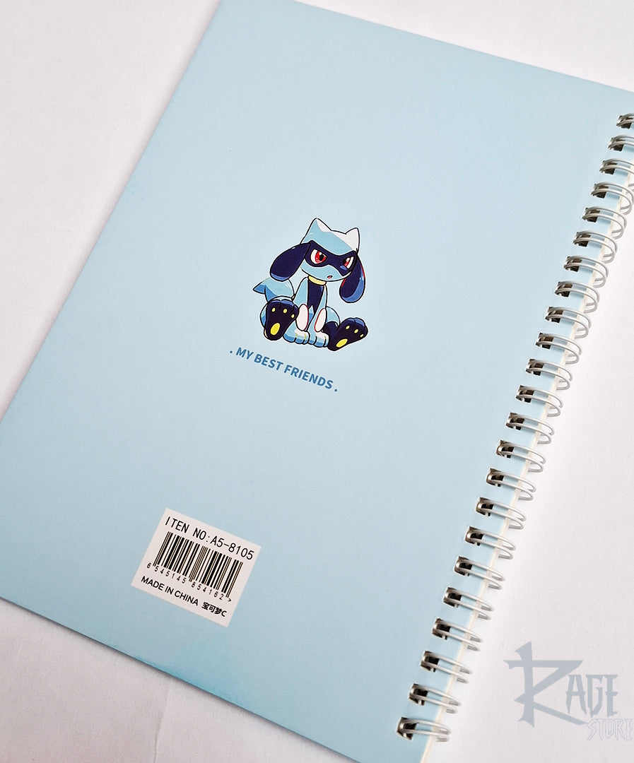 Cuaderno Pokemon Azul A5