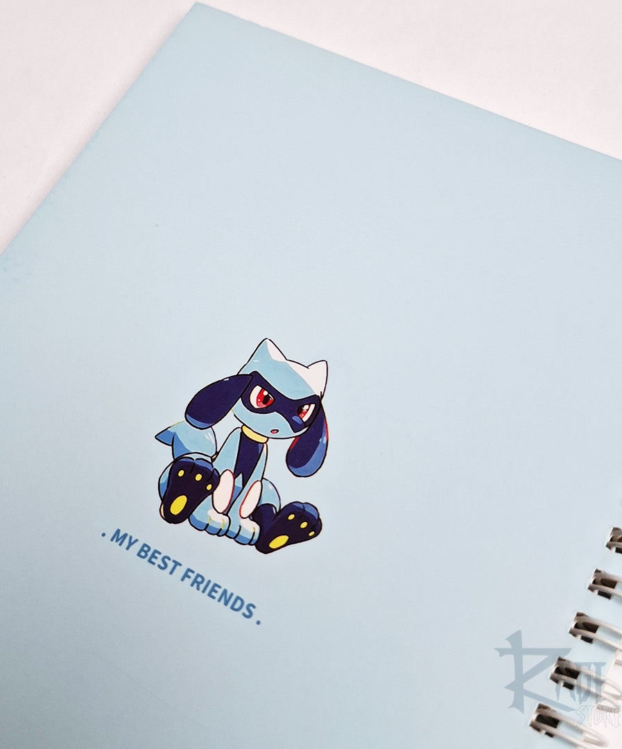 Cuaderno Pokemon Azul A5