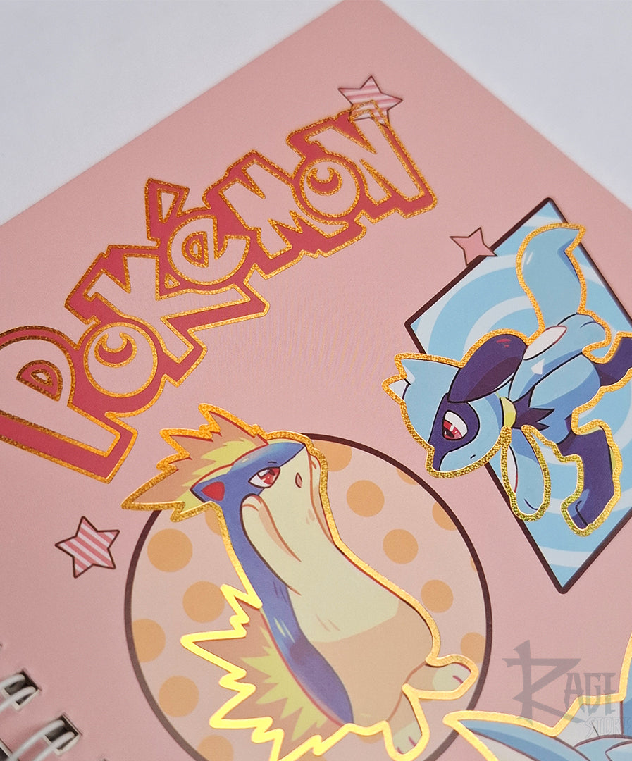 Cuaderno Pokemon Rojo A5