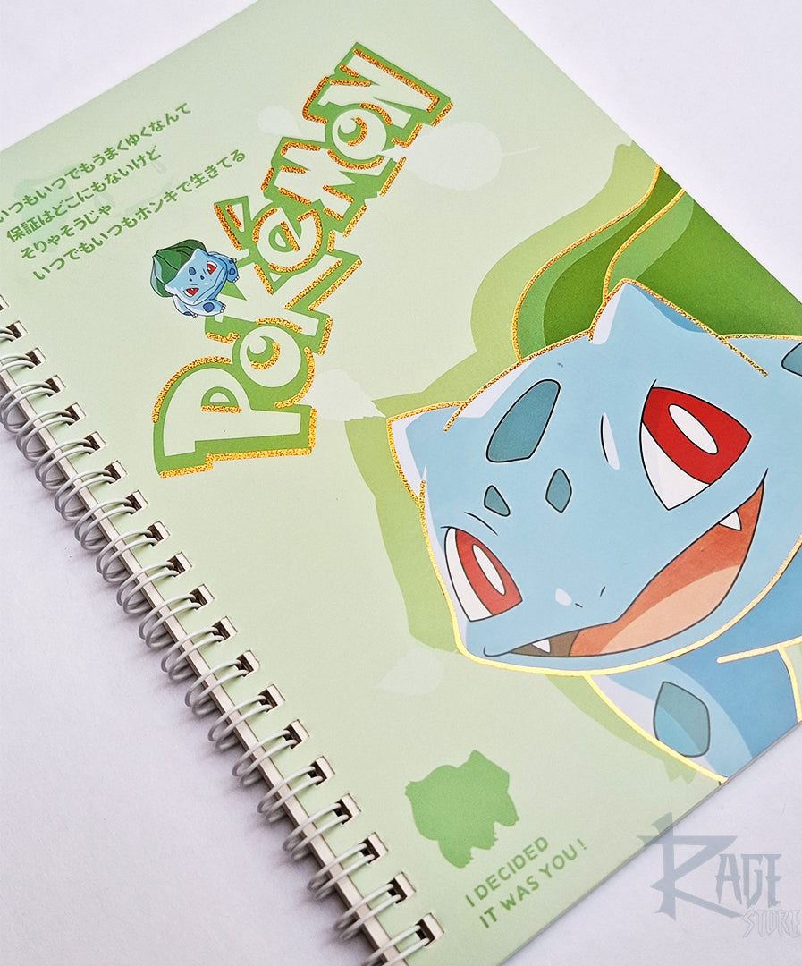 Cuaderno Pokemon Bulbasaur A5