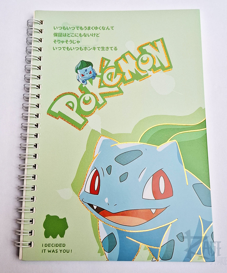 Cuaderno Pokemon Bulbasaur A5