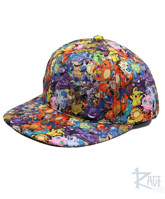 Gorra de Pokemon Collage