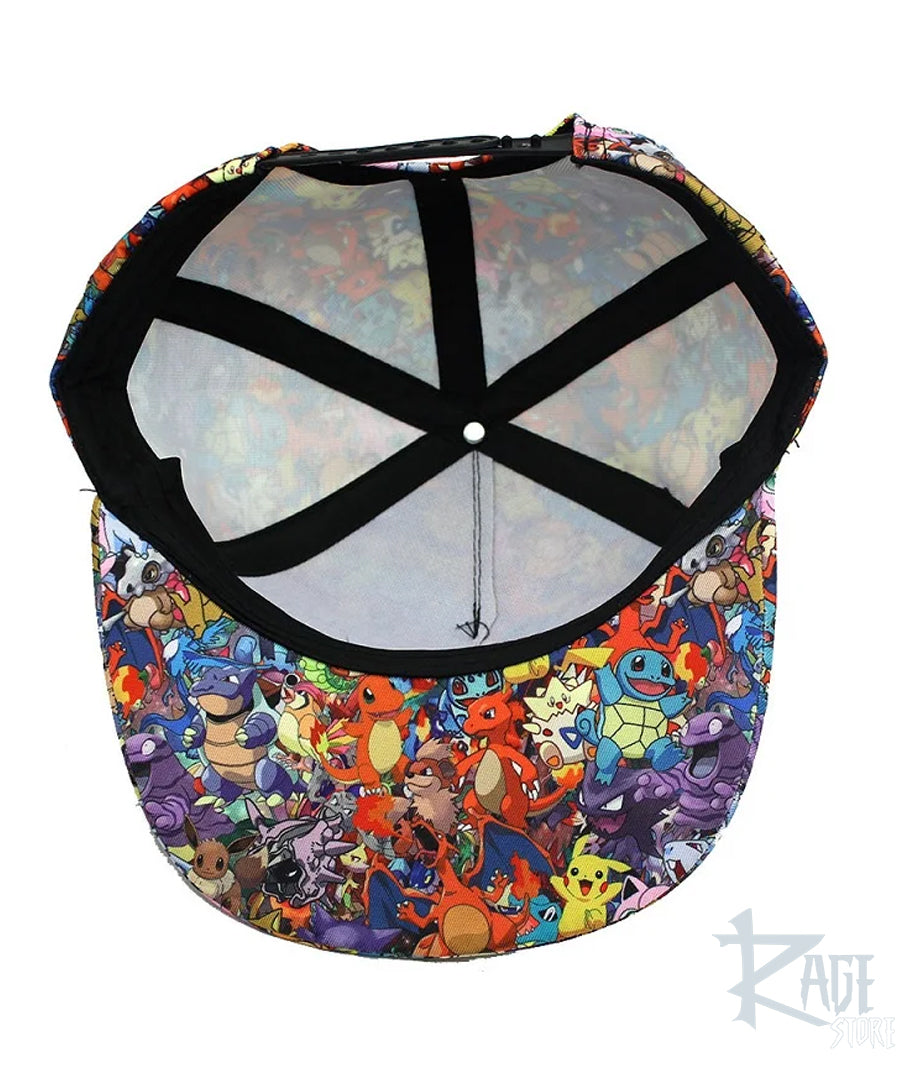 Gorra de Pokemon Collage