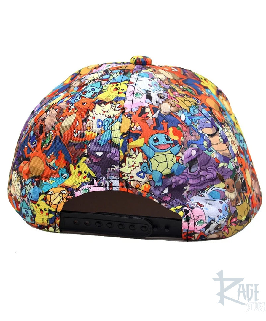 Gorra de Pokemon Collage