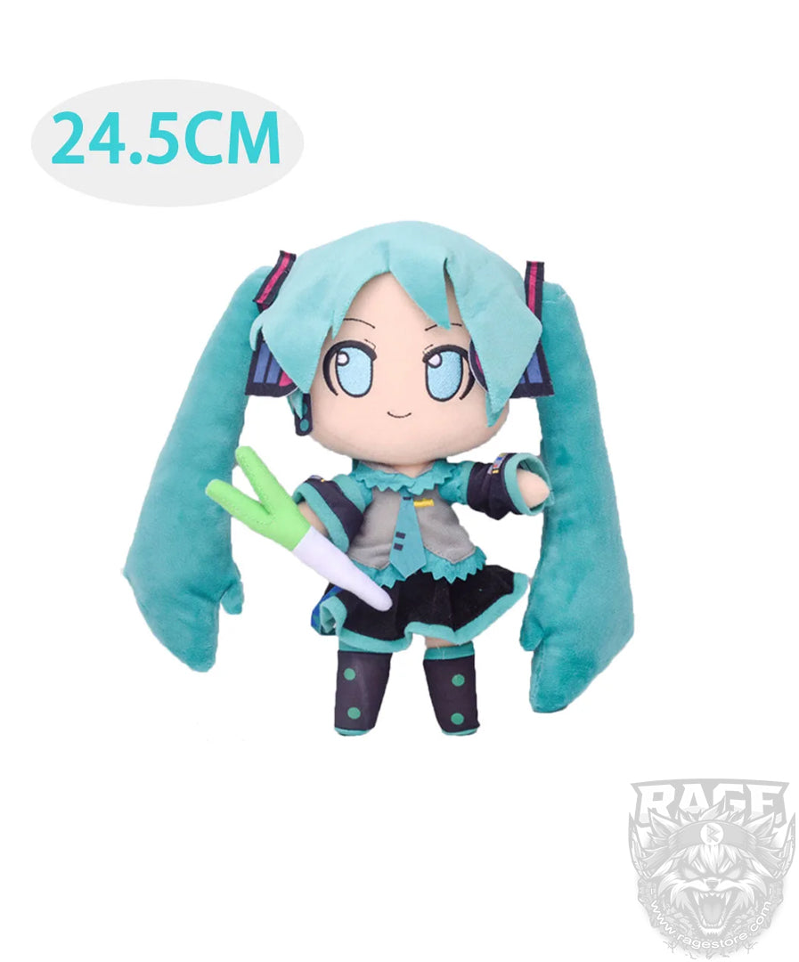 Peluche de Hatsune Miku con cebollin (25 cm)